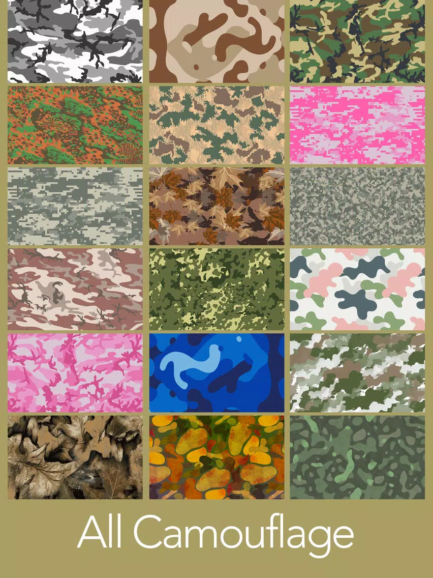 Camo Yo Screen! - Camouflage iPad Screenshots
