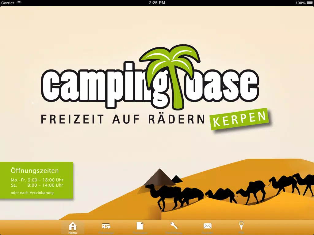 Campingoase Kerpen iPad Screenshots
