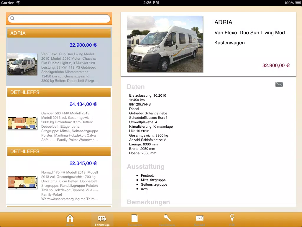 Campingoase Kerpen iPad Screenshots