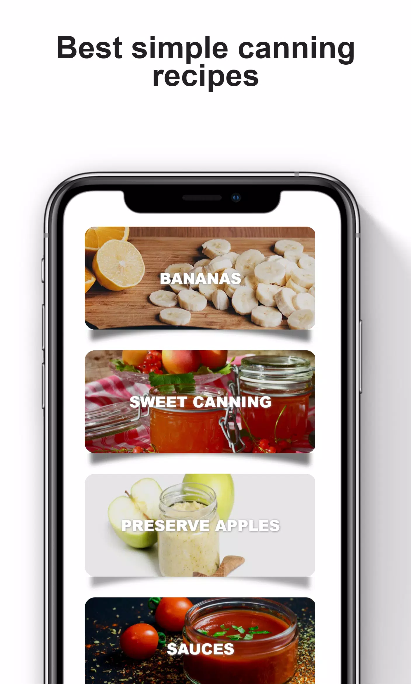 Canning and preserving apps Screenshots