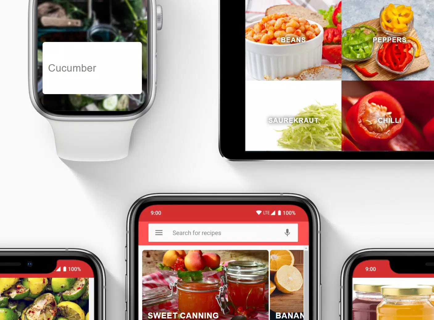 Canning and preserving apps Screenshots