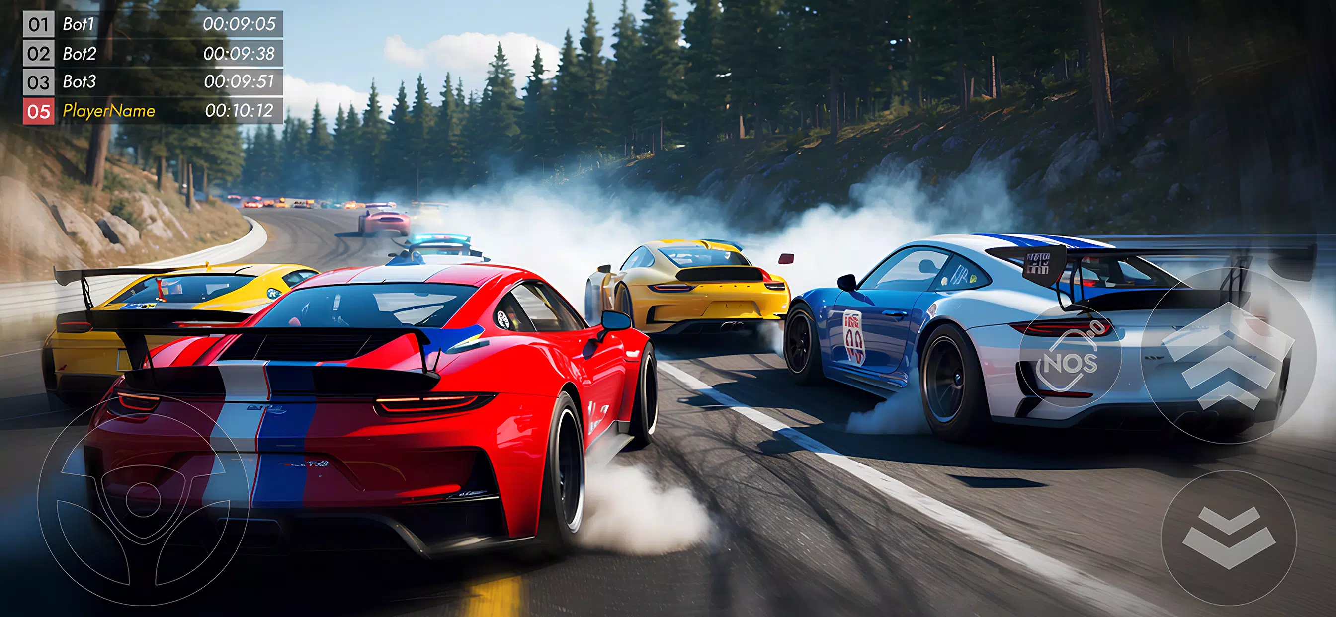 Nitro Rush: Car Racing Game Screenshots