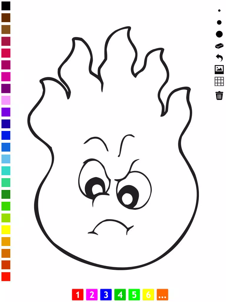 Firefighter Coloring Book for Children: Learn to color firemen, firefighters and fire-equipment iPad Screenshots