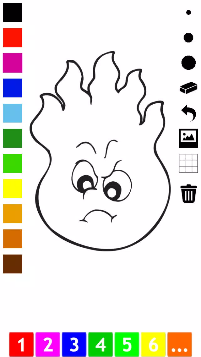 Firefighter Coloring Book for Children: Learn to color firemen, firefighters and fire-equipment Screenshots