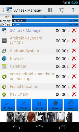 3C Task Manager Screenshots