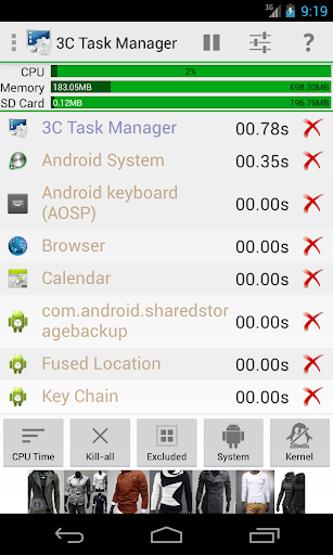 3C Task Manager Screenshots