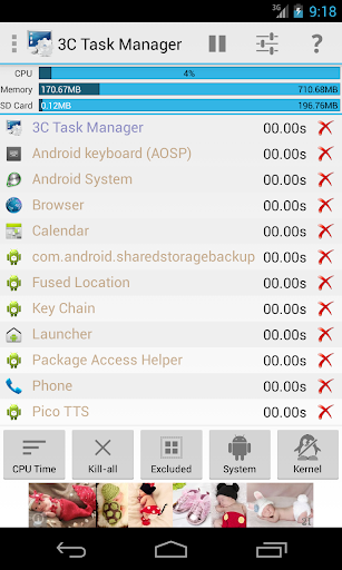 3C Task Manager Screenshots