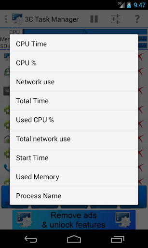 3C Task Manager Screenshots