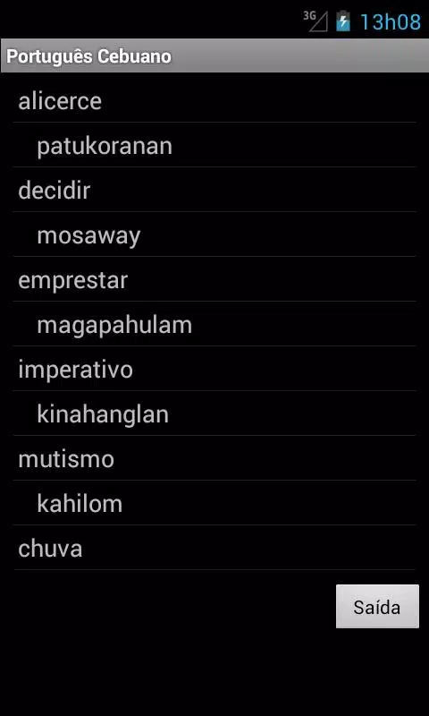 Portuguese Cebuano Screenshots