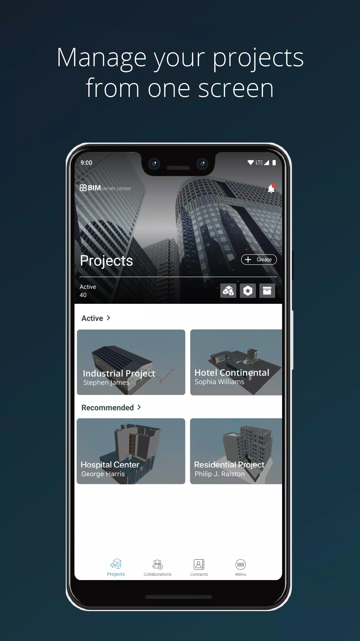 BIMserver.center Screenshots