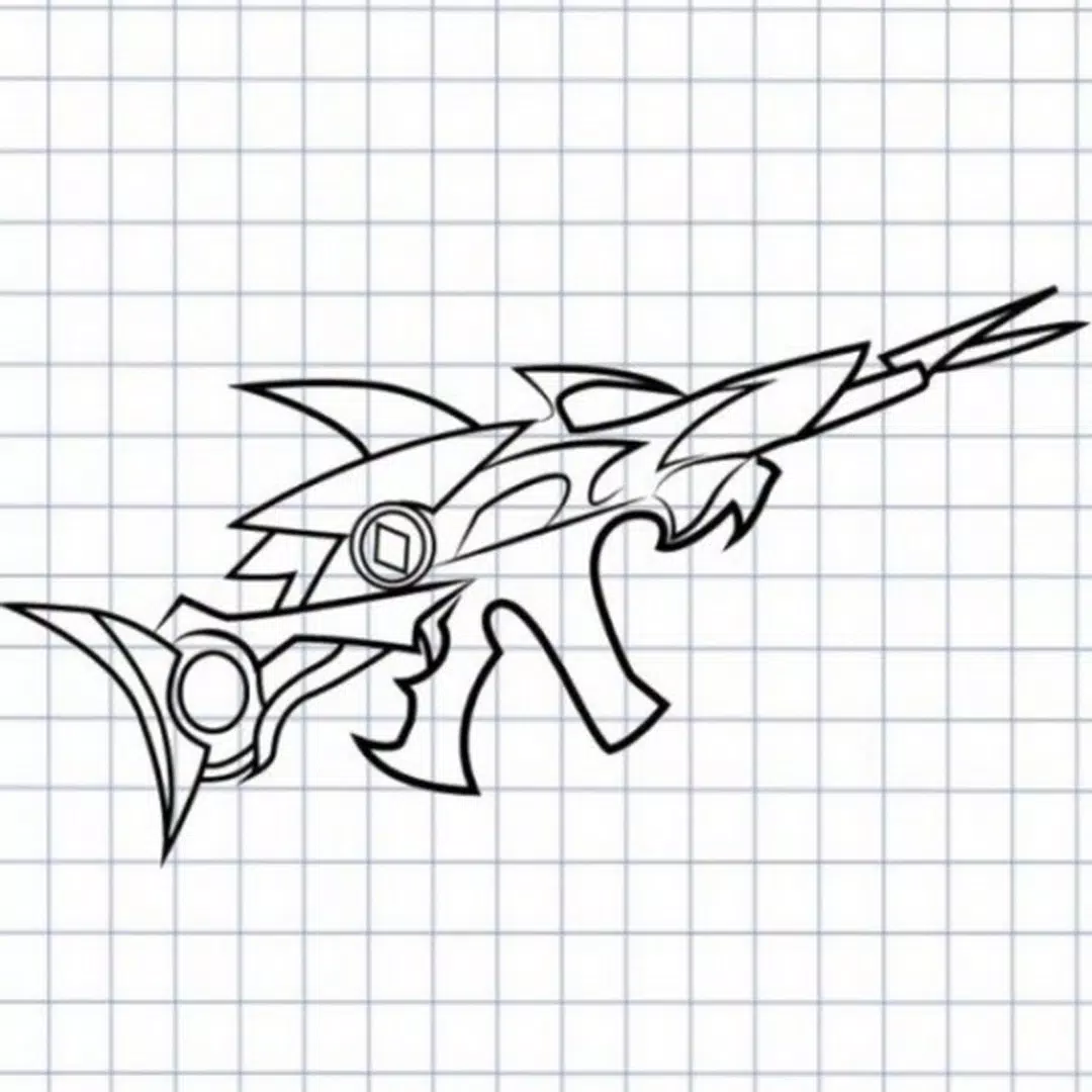 How to draw weapon Screenshots