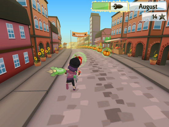 Capturas de tela do Fresh Food Runner iPad 