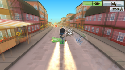 Capturas de tela do Fresh Food Runner