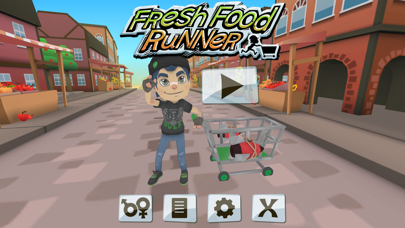 Capturas de tela do Fresh Food Runner