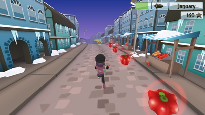Capturas de tela do Fresh Food Runner