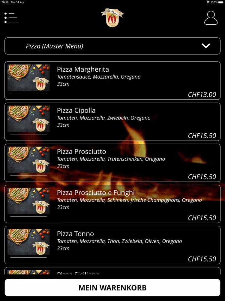 Da Pepino Wetzikon iPad Screenshots