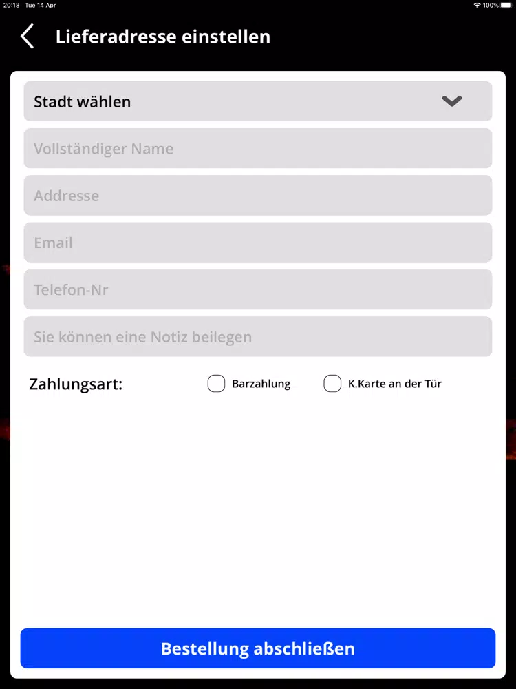 Da Pepino Wetzikon iPad Screenshots