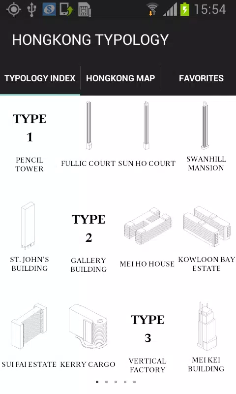Hong Kong Typology Screenshots