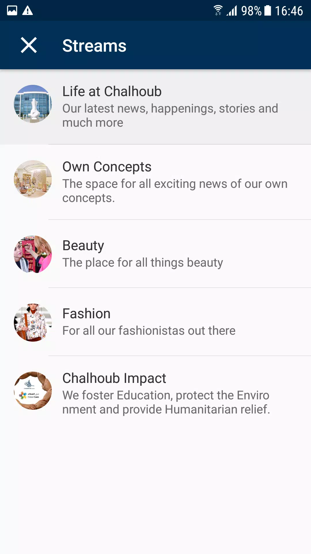 My Chalhoub Screenshots