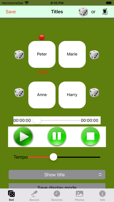 Chord dice Screenshots