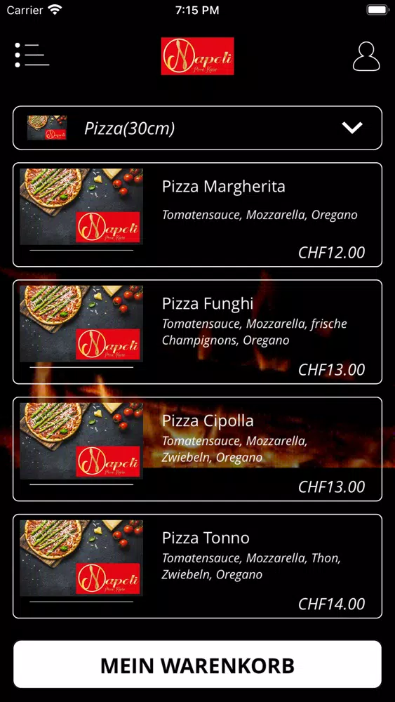 Napoli Pizza Alchenflüh Screenshots