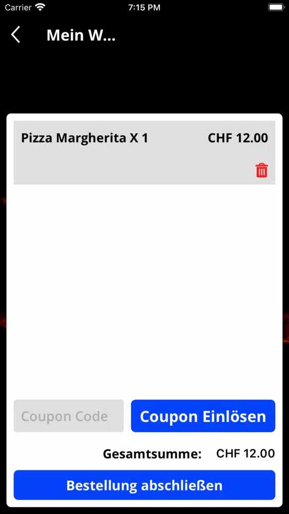 Napoli Pizza Alchenflüh Screenshots