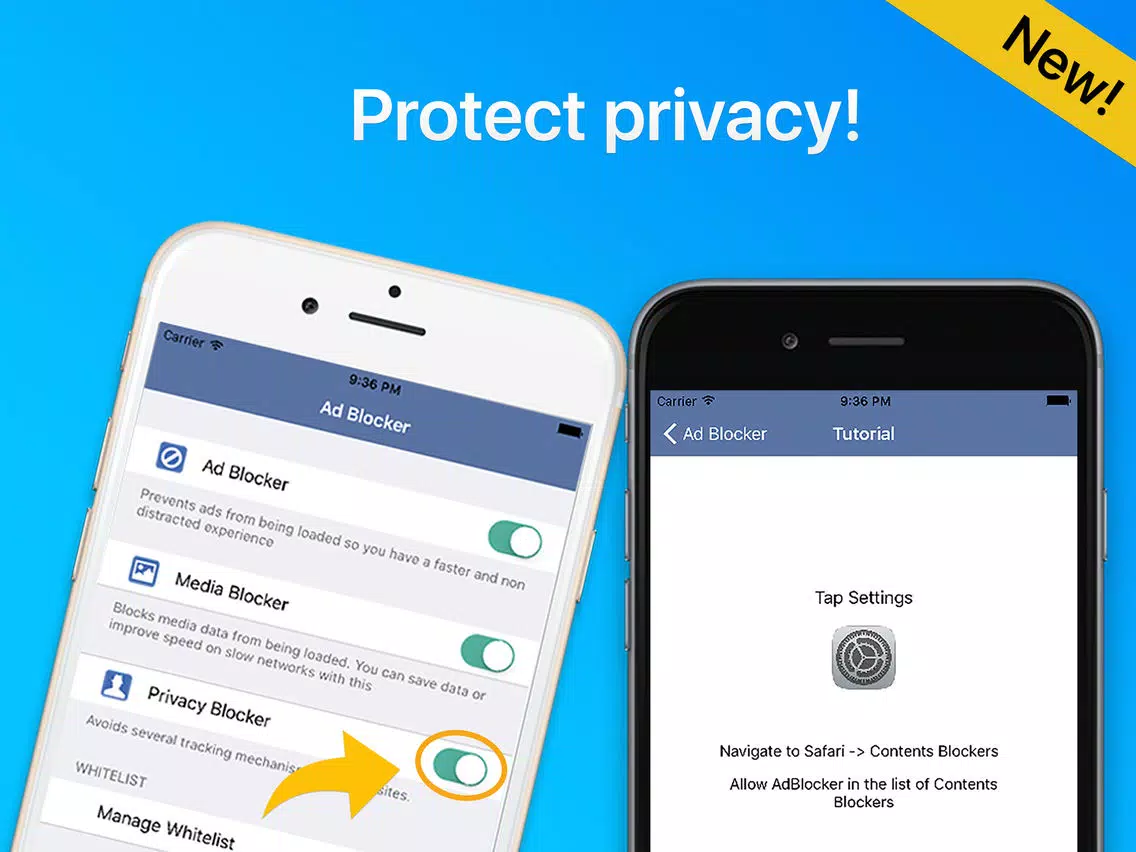 Peace of Mind - Ad and Content Blocker iPad स्क्रीनशॉट