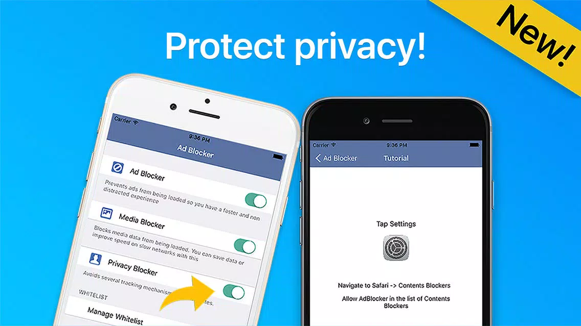 Peace of Mind - Ad and Content Blocker स्क्रीनशॉट
