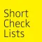 Short Check Lists