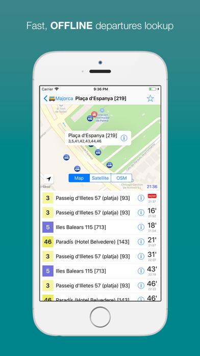 Majorca Public Transport Screenshots