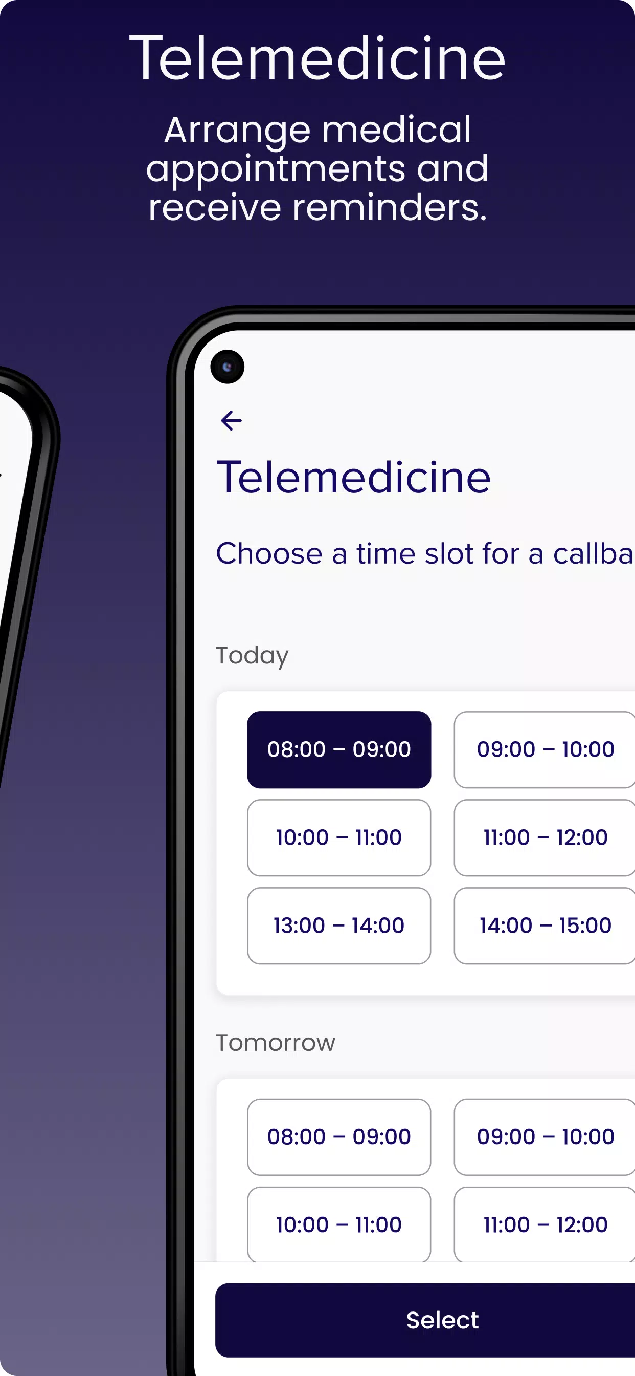 Well. Your health – digitally Screenshots