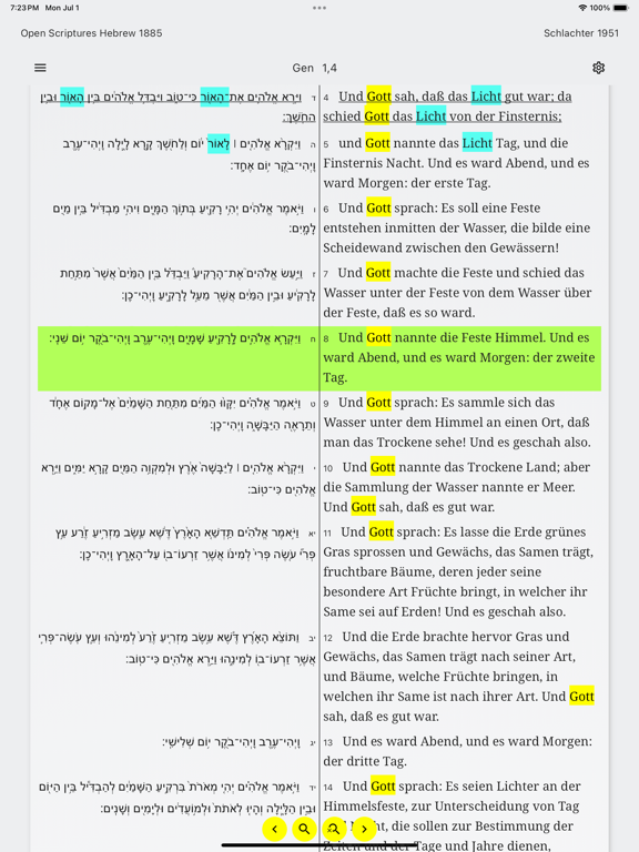 Pax Bible iPad Screenshots