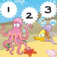 123 Counting Games For Kids With Open Sea animals