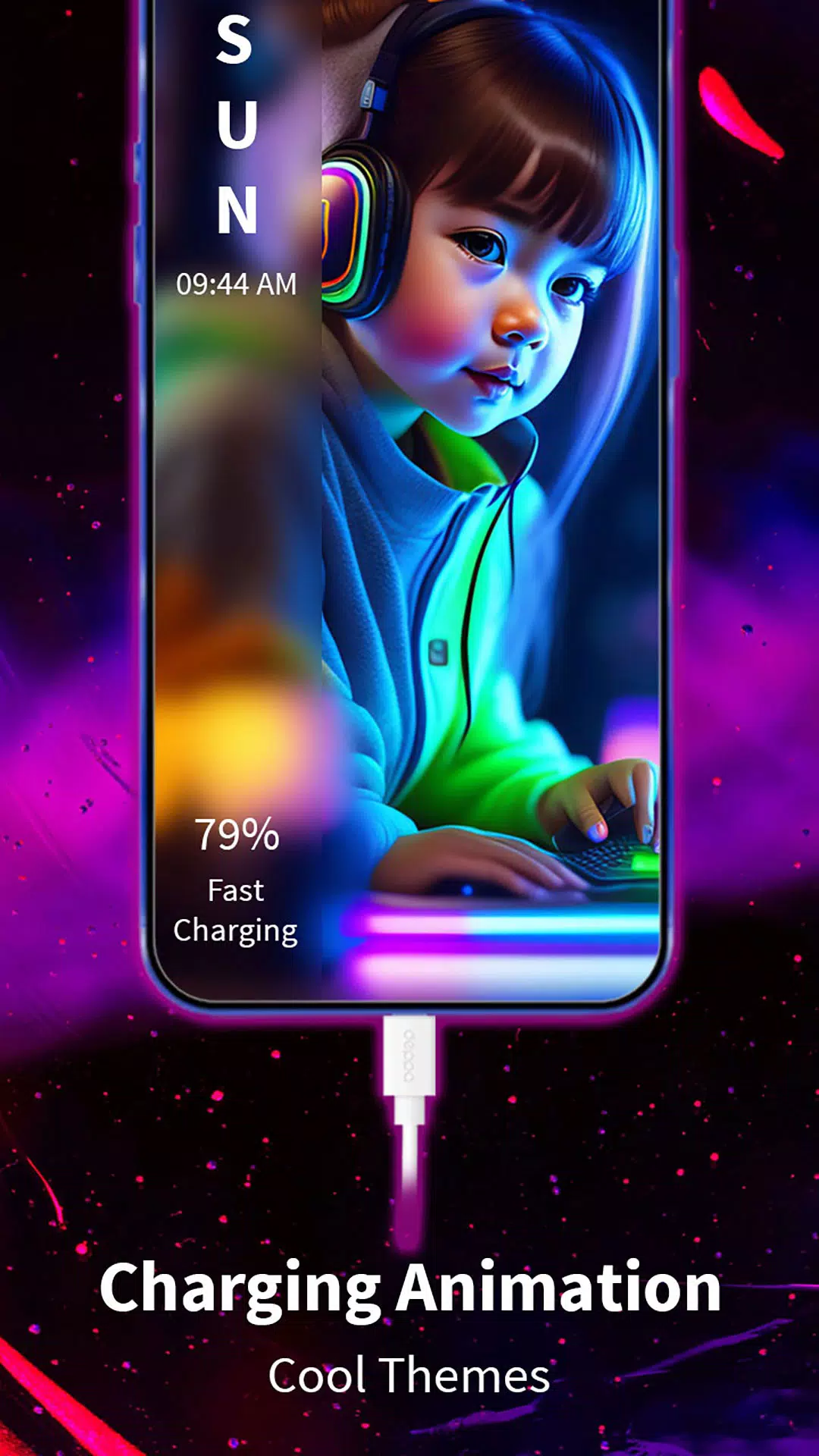 Battery Charging Animation 9D Screenshots
