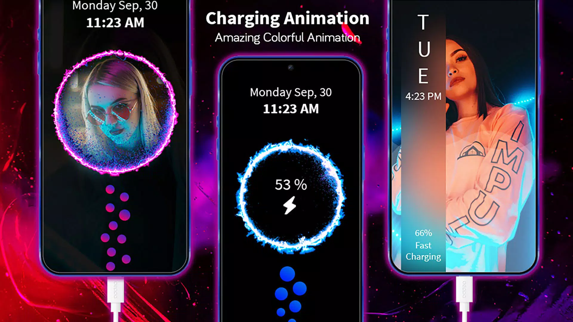 Battery Charging Animation 9D Screenshots