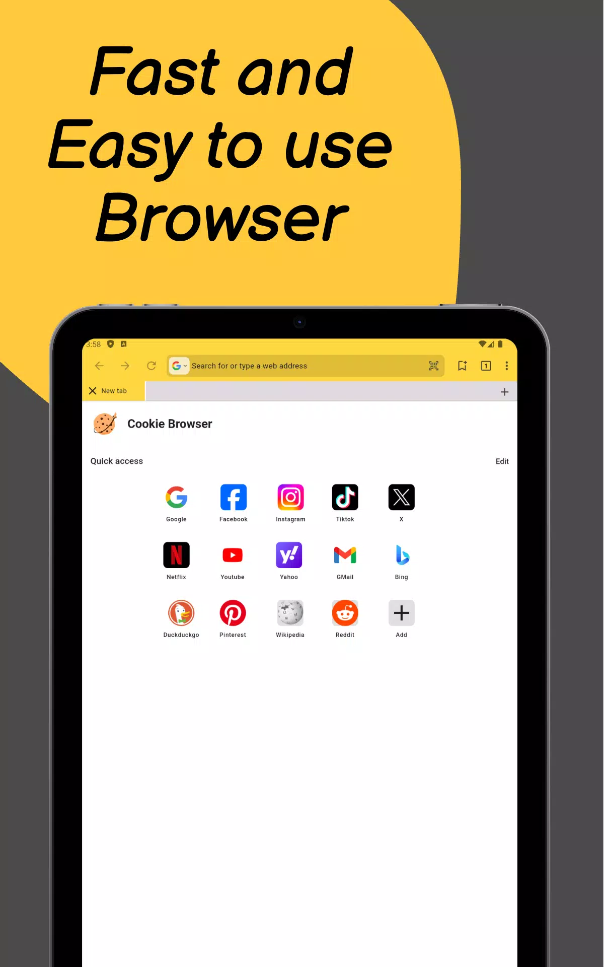 Cookie Browser Screenshots