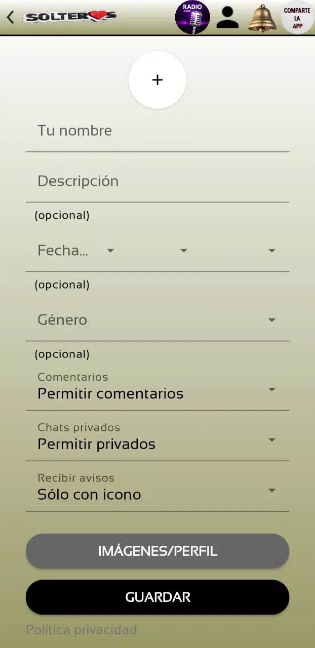 Chat.solteros25 Screenshots