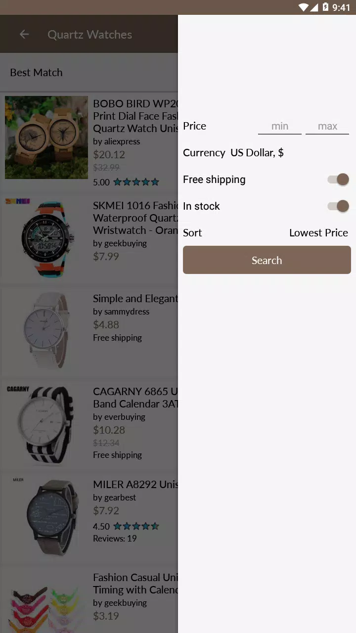 Buy watches - Online shopping Screenshots