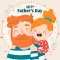 Father's Day Photo Frames card