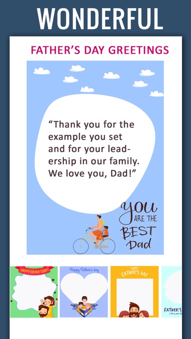 Father's day Cards & Greetings Screenshots