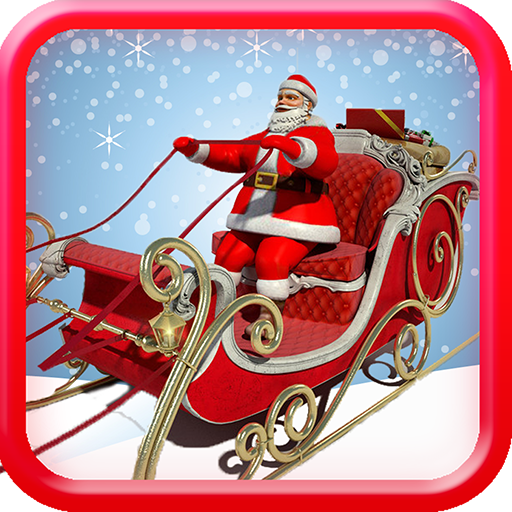 Santa Christmas Gift Delivery Santa Christmas Gift Delivery