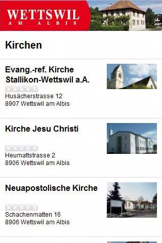 Wettswil am Albis Ekran Görüntüleri