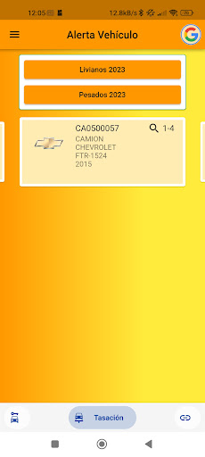 Alerta Vehículo Screenshots