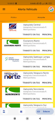 Alerta Vehículo Screenshots