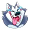 Husky Boy Emoji Stickers