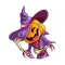 Mr Pumkin Emoji Funny Sticker