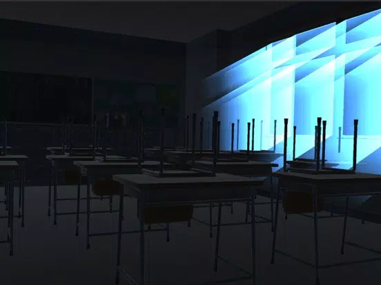 School at Night Scary Teacher iPad Screenshots