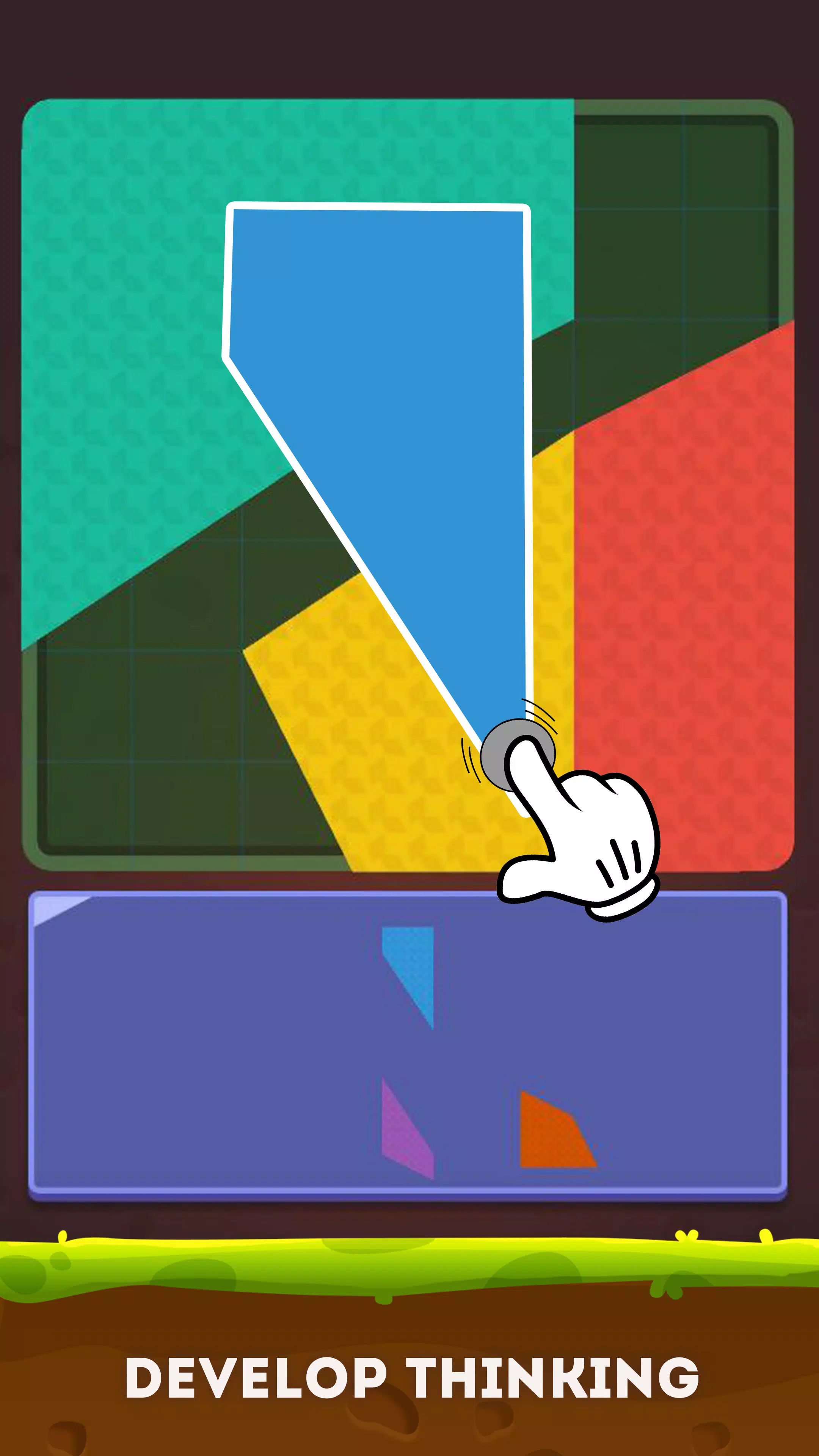 Polygon Geometric shape puzzle Screenshots