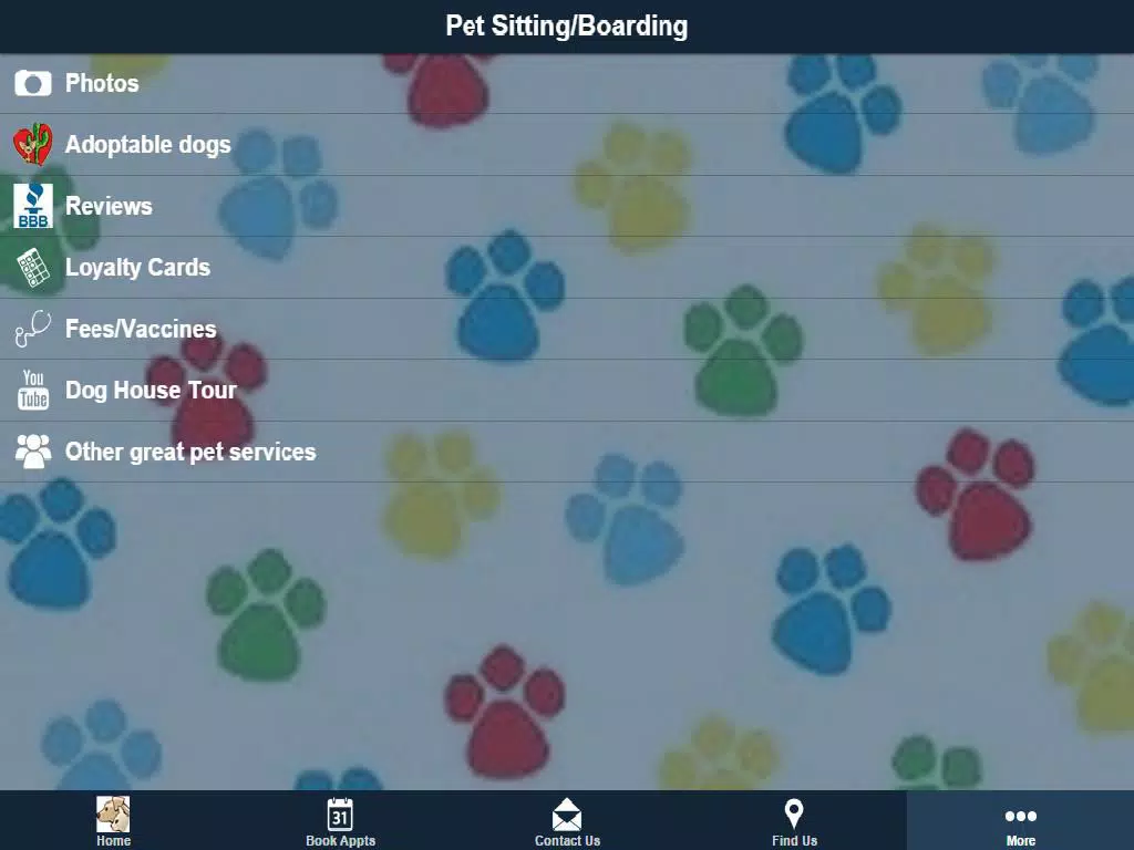 H & H Pet Services iPad Screenshots