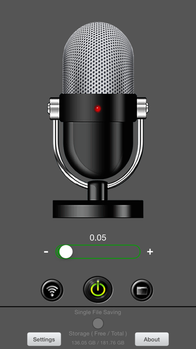Voice-activated Recorder Screenshots
